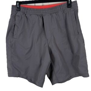 Bird Dogs Boomstick Shorts Men XL Long Gray Drawstrings Lined Athletic Stretch